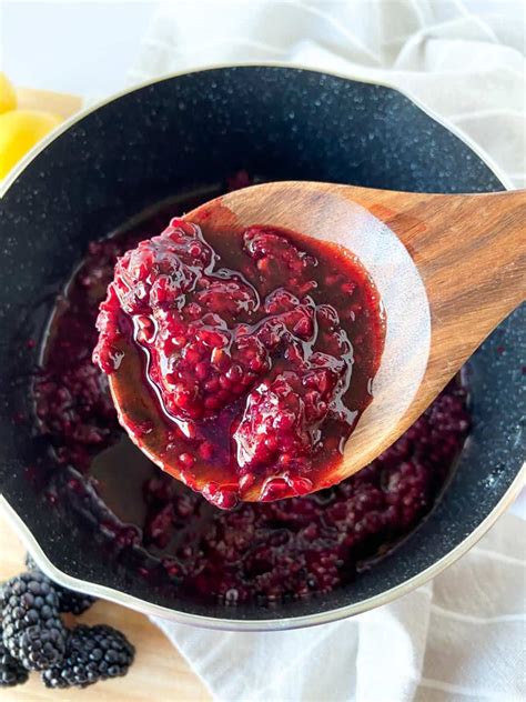 how to make blackberry compote