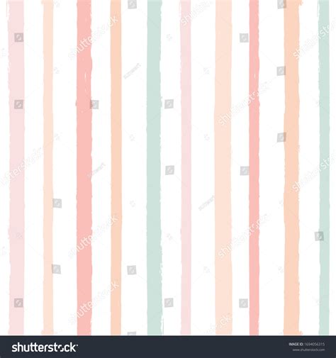 Hand Drawn Striped Pattern Delicate Nude Stock Vector Royalty Free Shutterstock