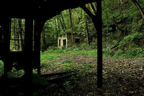 Nuttallburg Ghost Town Coal Mine Substation