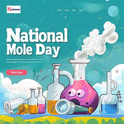 National Mole Day Promotional Instagram Post Template Premium Ai