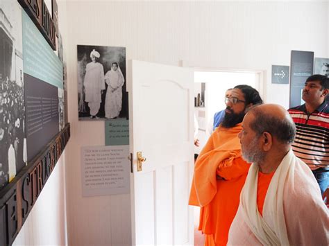 Guruji’s visit to Gandhi Settlement in Phoenix, KwaZulu Natal (Durban)