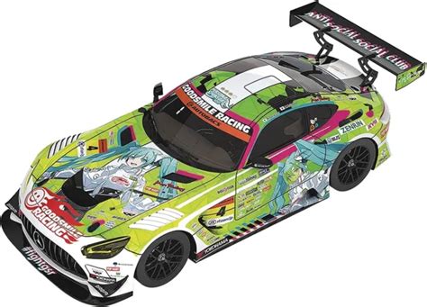 HATSUNE MIKU GT Project Good Smile AMG 2021 Super 1 43 Scale Mini Car