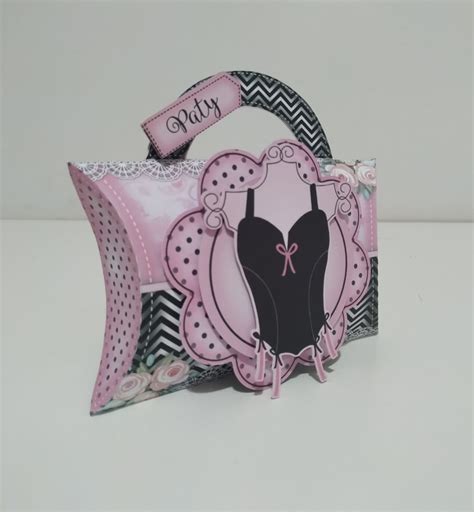 Kit Festa Personalizados Chá de Lingerie Lembrancinhas 3D Elo7