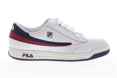 fila original tennis spm  mens white casual lifestyle sneakers