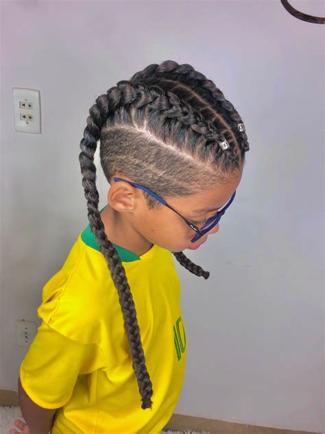 Trança Em Criança Menino - Tranças em cabelo masculino | Cabelo com trança, Cabelo masculino, Cabelo