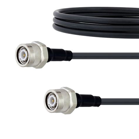 Low Loss TNC Male To TNC Male Cable LMR 200 FR Coax In 100 CM With