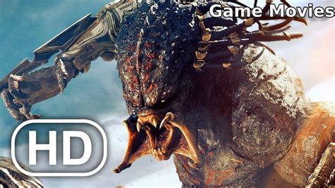 predalien  predator game  fight scene full hd youtube