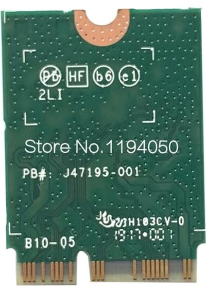 Sagrado Intel 9461NGW Wifi Kartı Ac 9461 2.4g/5g Çift Bant Fiyatı