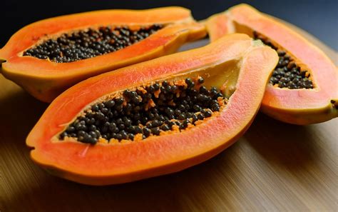 papaya fruit food royalty  stock illustration image