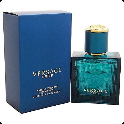 Купить синие духи Versace Eros — мужской парфюм и туалетная вода ...