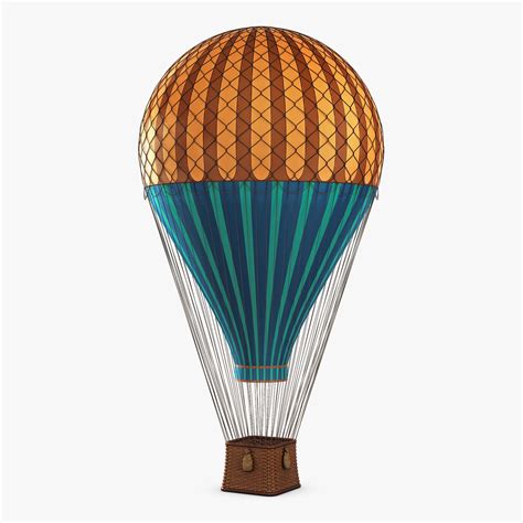 Hot Air Balloon V 4 3D Model By Zurel