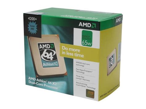AMD Athlon 64 X2 4200+ - Athlon 64 X2 Brisbane Dual-Core 2.2 GHz Socket ...