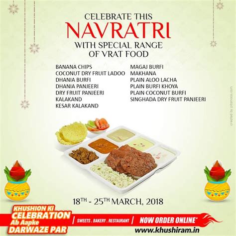 Order Navratri Thali Online Get Navratri 2020 Dates And Durga Puja