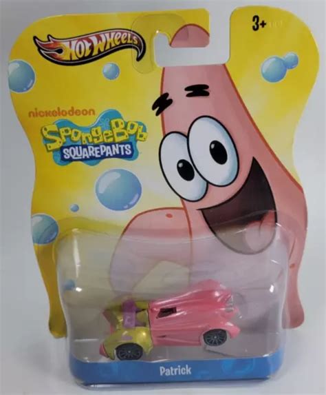 Hot Wheels Character Cars Nickelodeon Patrick Spongebob Squarepants Eur Picclick Fr