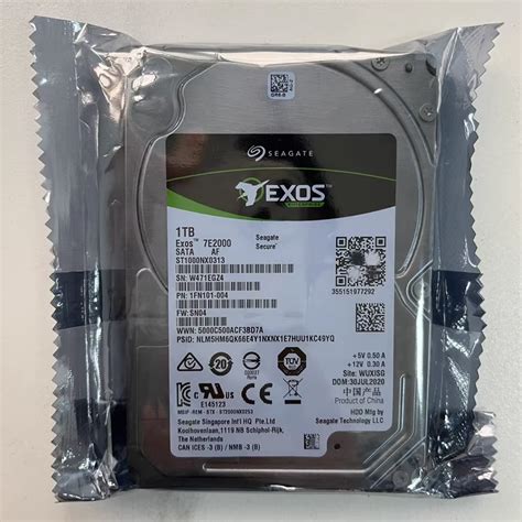Seagate EXOS 7E2000 1TB 2.5" SATA 7200RPM ST1000NX0313 Hard drive | eBay