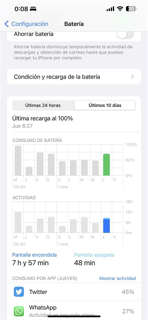 Battery life IOS 16.2 8 hrs SoT and still 30% battery. Why complaint