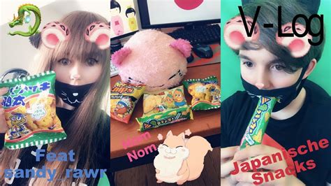 V Log Japanische Snacks Youtube