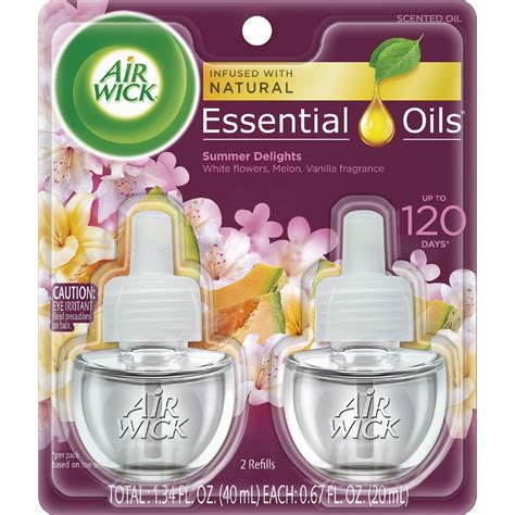 Air Wick Plug In Scented Oil Refill Ct Summer Delights Air