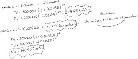 Taxas Equivalentes Juros Compostos Math Financeira