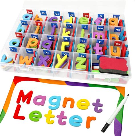 Magnetic Letters And Numbers For Toddlers 274 Pieces