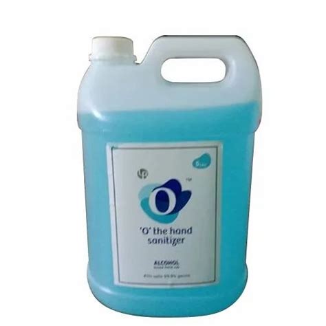 5 Liter Alcohol Based Hand Sanitizer At Rs 700 Can Alcohol Based Hand