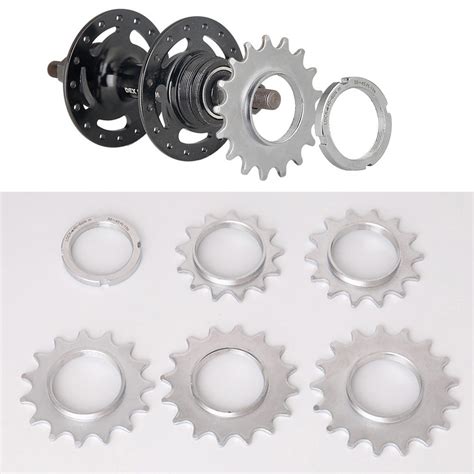 Damifu Bicycle Sprocket Fixed Gear Speed Cog Lock Ring 13t14t18t