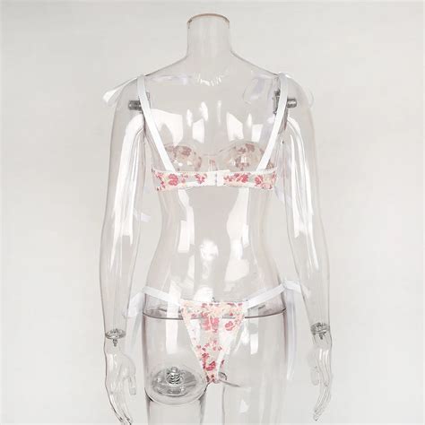 Flower Lingerie Set
