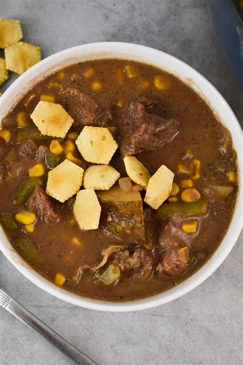Hearty Dutch Oven Smoked Beef Stew - Best Dutch Oven Recipes