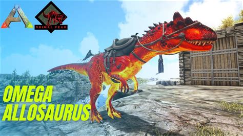 Taming Omega Allosaurus Ark Survival Evolved Primal Fear Youtube