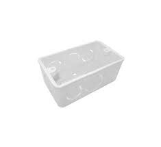 CAJA PLASTICA 2X4 BLANCA SIN INSERTO INDUMA T7501 026 Ferreteria