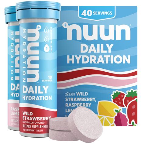Nuun Daily Electrolyte Tablets With Magnesium Calcium Potassium