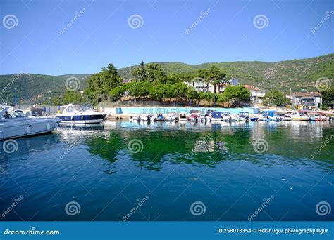 Lighthouse In Marmara Sea Narli Gemlik Bursa Turkey Editorial Stock