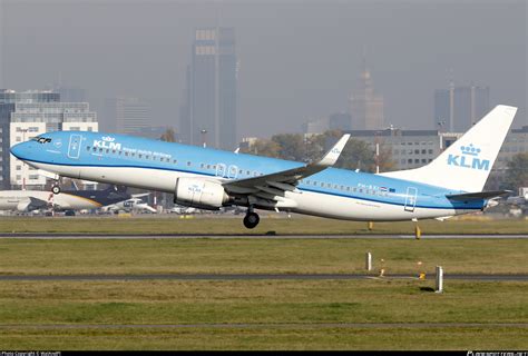 PH BXI KLM Royal Dutch Airlines Boeing 737 8K2 WL Photo By WalAndPl