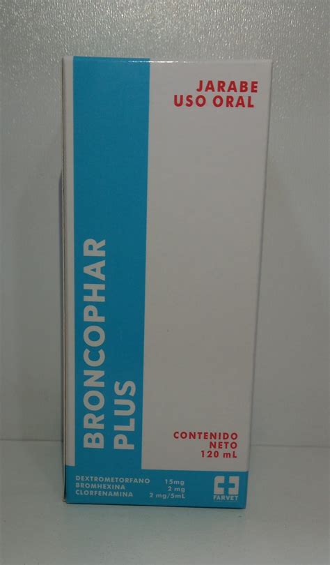 Broncophar Plus Jarabe Frasco 120ml Farmacenter