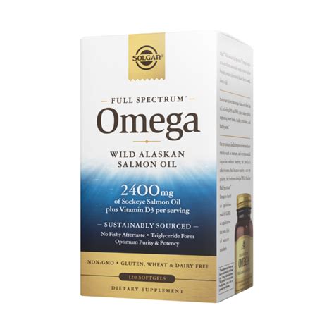 Wild Alaskan Full Spectrum Omega Softgels Heart Health Solgar