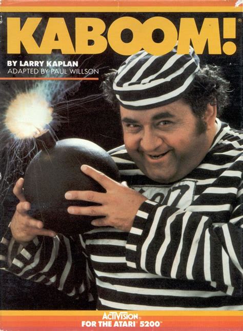 Kaboom 1983 Atari 5200 Box Cover Art Mobygames
