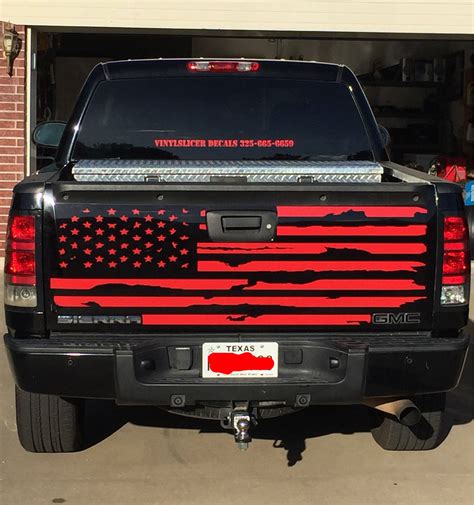 Truck Flag Decals