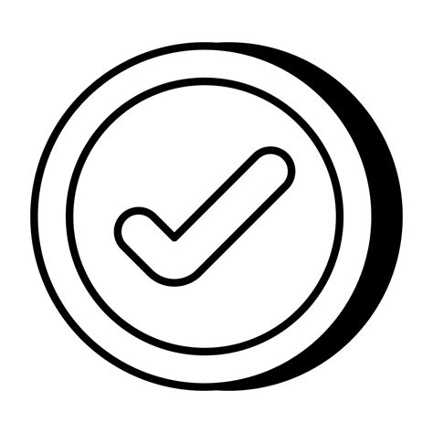 trendy vector design  tick mark  vector art  vecteezy