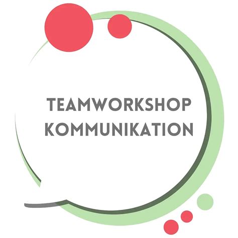 Team Workshop Kommunikation