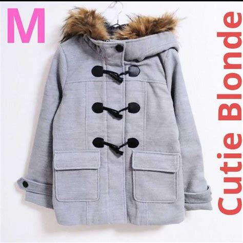 Yahoo オークション Cutie Blonde アウターコート M グレー 新品