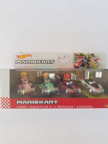 Rosalina Princess Peach Mario Luigi Hot Wheels Mario Kart Pack