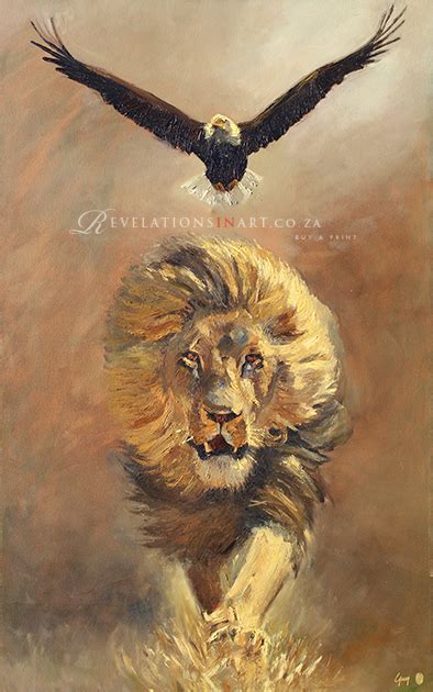 Eagle Lion Revelations In Art