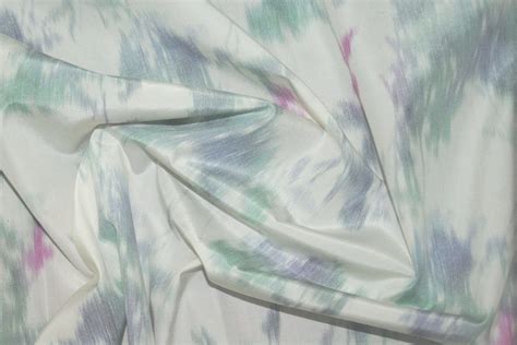 Плательный шелк "икат" (Италия) - купить в интернет-магазине Олматекс