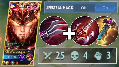 BUFFED ALUCARD LIFESTEAL HACK BUILD YOU SHOULD TRY THIS ALUCARD