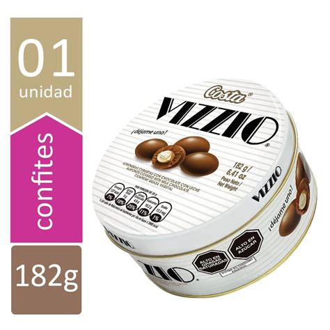 Chocolate Vizzio Lata 182 G Metrope