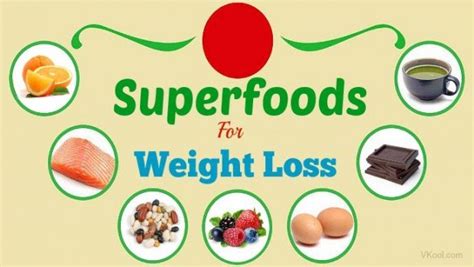 List of 10 best superfoods for weight loss