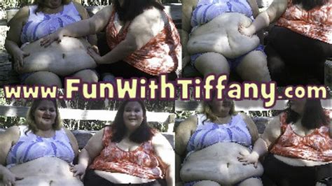 Bbw Pleasure Dome Clips Belly Rub By Mikayla On Boardwalk Bench Wmv