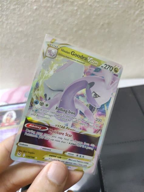 Pokemon Card Hisuian Goodra Vstar 136 196 Ultra Rare Hobbies Toys