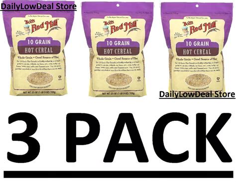PACK Bob S Red Mill Grain Hot Cereal Oz Total Oz Walmart