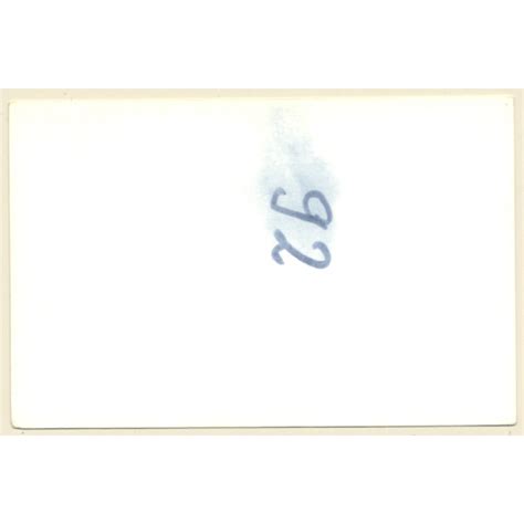 Natural Shorthaired Nude On Bench Vintage Photo Gdr S